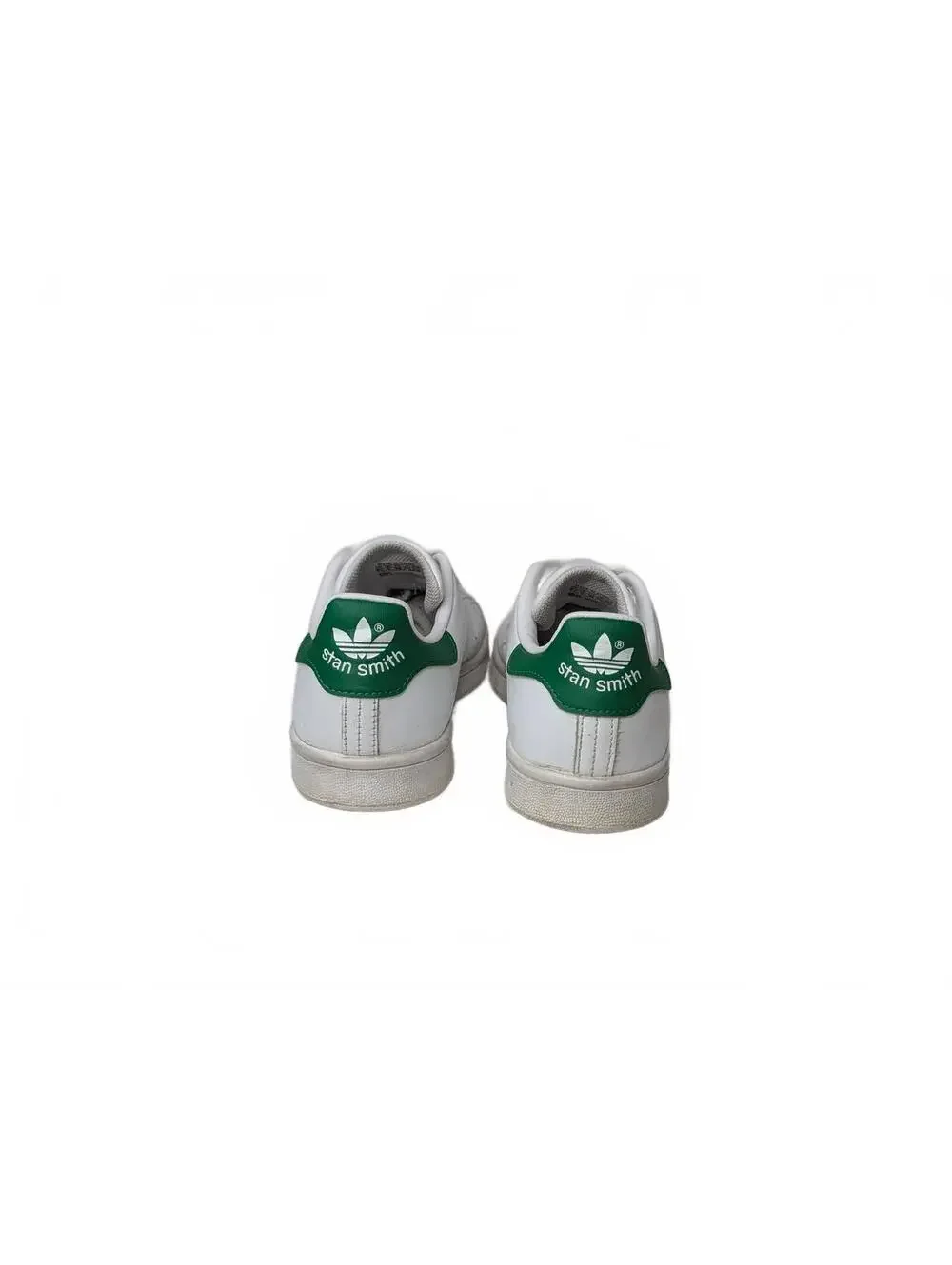 Adidas Stan Smith White and Green Sneakers Size 6.5 US - Picture 4 of 6